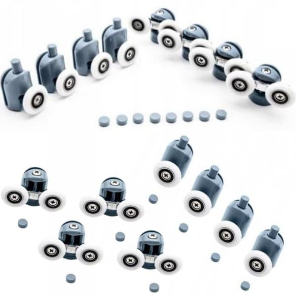 A14 _tds0551_Zestaw rolek do kabiny przysznicowej 8el.